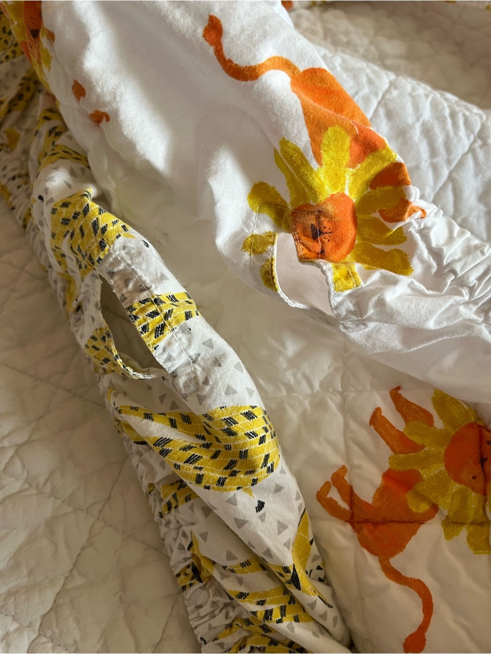 2PC Land of Nod 100% Cotton Changing Pad Covers - Picture 4 of 11